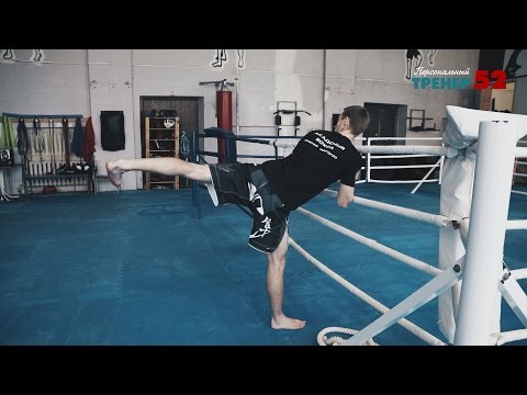 Как научиться бить вертушки / Техника ударов ногами с разворота