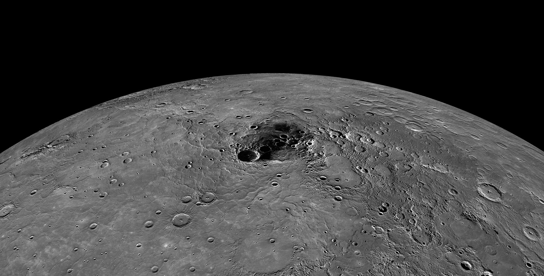 North pole of Mercury -- NASA