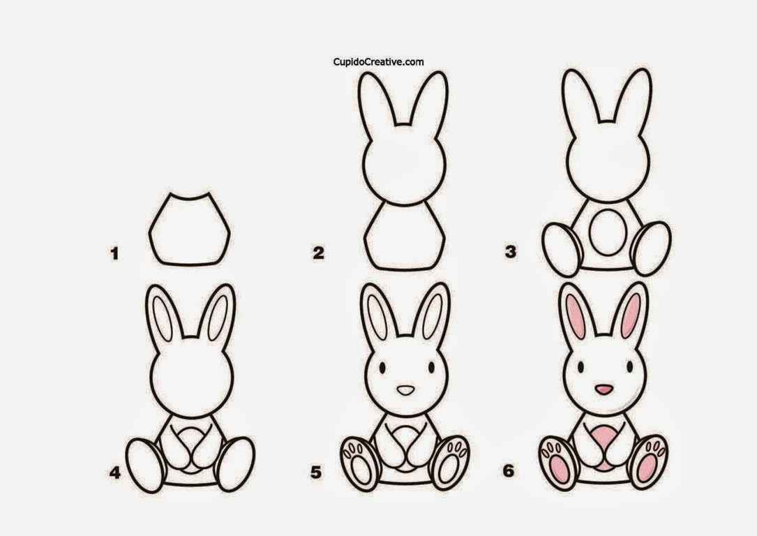 Как рисовать зайца карандашом поэтапно для детей: Как нарисовать зайца поэтапно 10 уроков