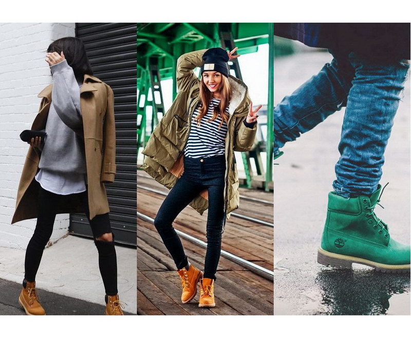 Тимберленды с чем носить девушкам: С чем носить тимберленды девушкам зимой: модные советы и фото