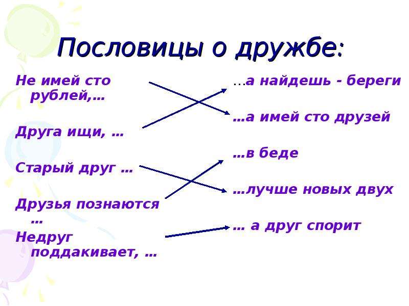 Не русские пословицы о дружбе: Пословицы и поговорки о дружбе |