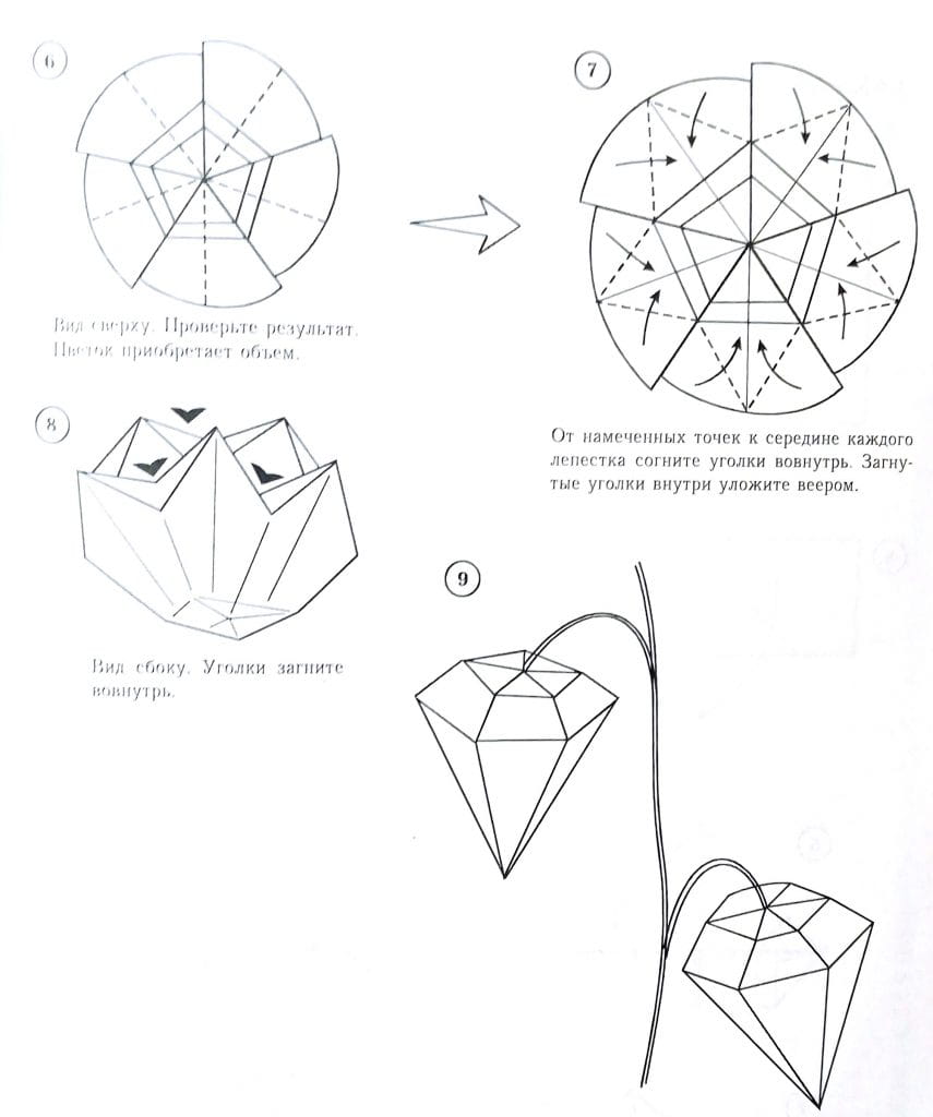 Оригами из бумаги для начинающих поэтапно цветы: Цветы из бумаги своими руками - больше 70 вариантов