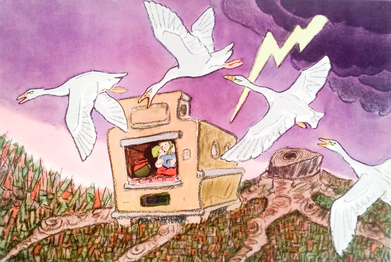 Онлайн гуси лебеди: Аудио сказка Гуси-лебеди. Слушать онлайн или скачать