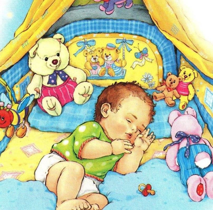 Колыбельная для малышей с картинками для сна