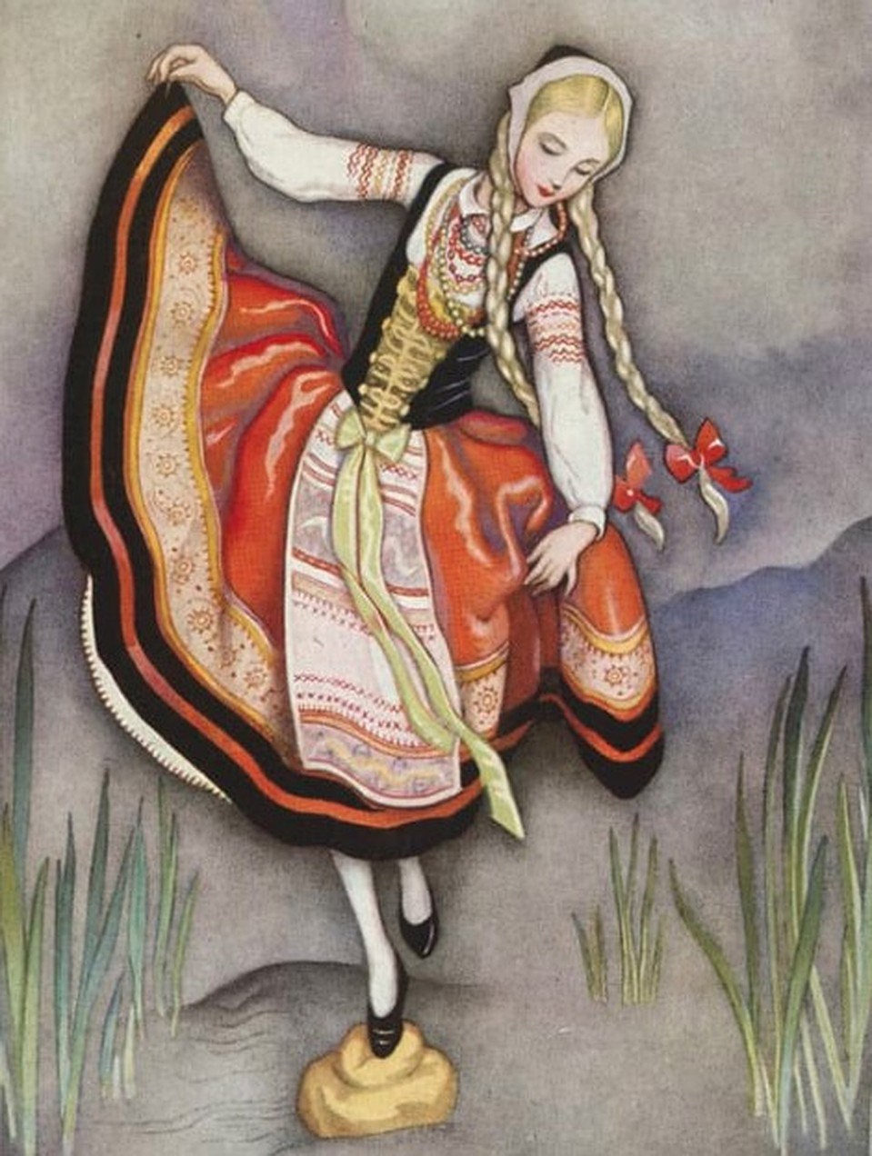 «Девочка, наступившая на хлеб» - далеко не самая известная в России сказка писателя. 
