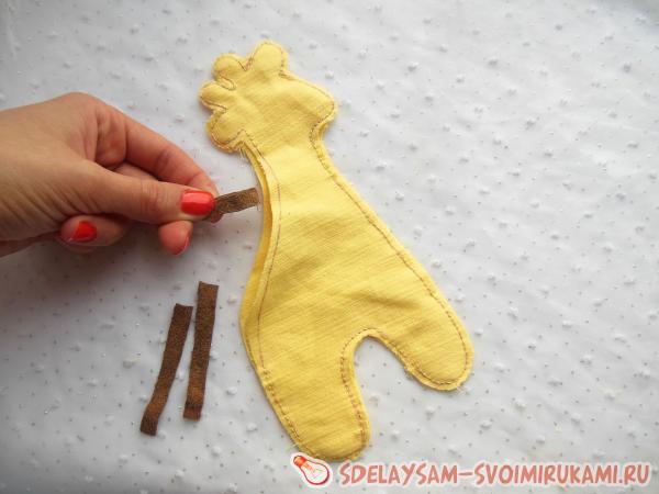 Мягкая игрушка своими руками жираф