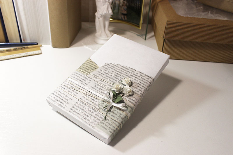 Как обернуть книгу бумагой: Подарочная упаковка из бумаги для книги своими руками