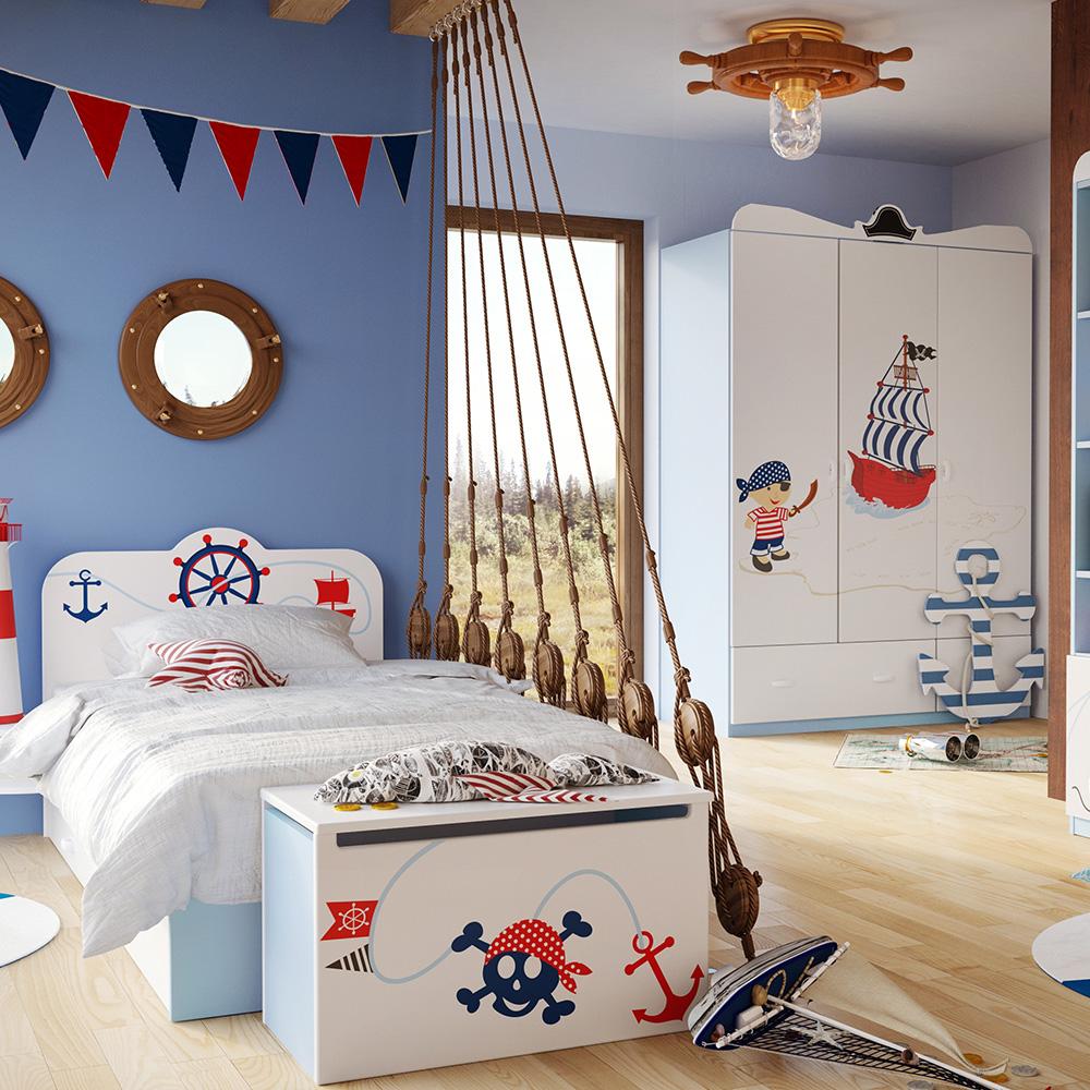 Комната в пиратском стиле: Детская в пиратском стиле – 13 идей дизайна и 30 фото
