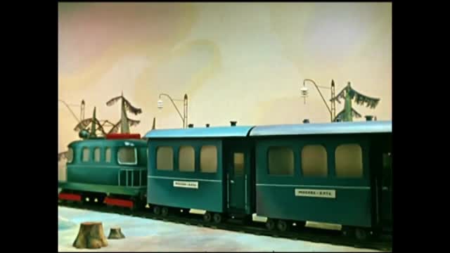 Голубой вагон смотреть мультик: Чебурашка и крокодил Гена 3 серия