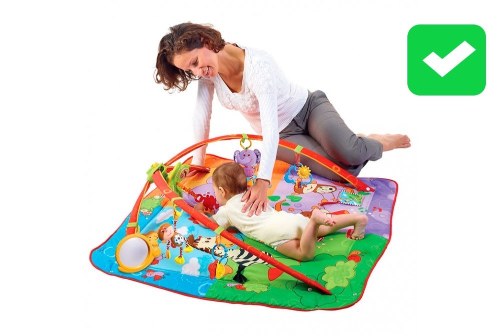 Развивающий коврик с какого возраста: Во сколько вашим малышам был интересен развивающий коврик?