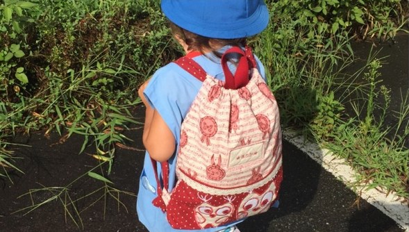 Готовый красивый детский рюкзак