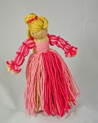 Как сделать из пряжи куклу: Куклы из ниток - мастер класс по изготовлению