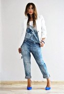 С чем носить комбинезон джинсовый: С чем носить джинсовый комбинезон (более 65 фото) – Каблучок.ру