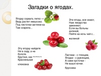 Загадки ягоды: Загадки про ягоды для детей