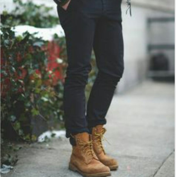 Как носить тимберленды с джинсами: модные сочетания с ботинками тимберлейд