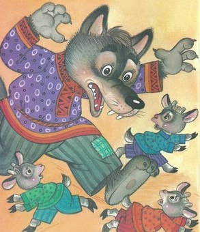 Сказка семеро козлят с картинками: Волк и семеро козлят, русская народная сказка читать онлайн бесплатно