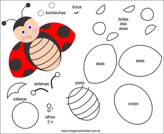 Божья коровка из фетра своими руками выкройки: Божья коровка из фетра своими руками