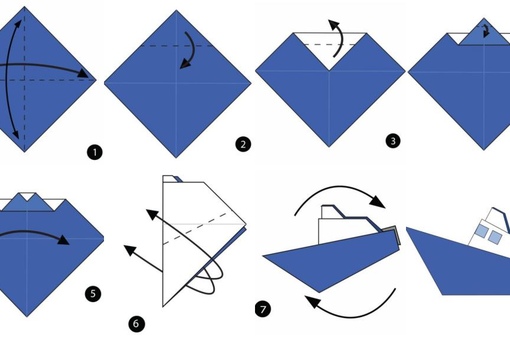 Как сделать корабль из бумаги с трубами: Пароход с двуми трубами из бумаги. Мастер-класс с фото