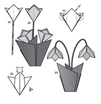 Оригами из бумаги своими руками схемы цветы: 10 вариантов как сделать цветы оригами своими руками