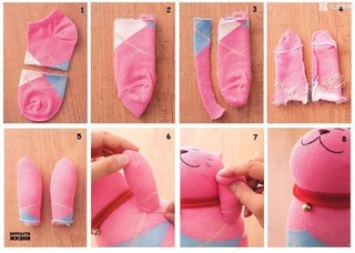 Как сделать котенка своими руками из носка: Как сделать кота, кошку и котенка из носка, фото, идеи