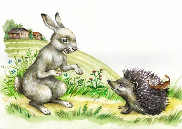 Сказка про зайчика и ежика: Сказка Заяц и Ёж — Сказки для детей