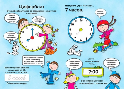 Детям о часах: Занятие по ознакомлению дошкольников с часами "В мире часов"