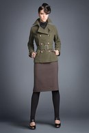 Пальто в стиле милитари с чем носить: Женские пальто в стиле милитари (63 фото): с чем носить