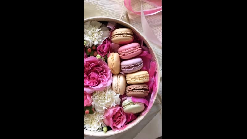 Макароны с цветами: Цветы и macaron– купить в интернет-магазине по лучшей цене
