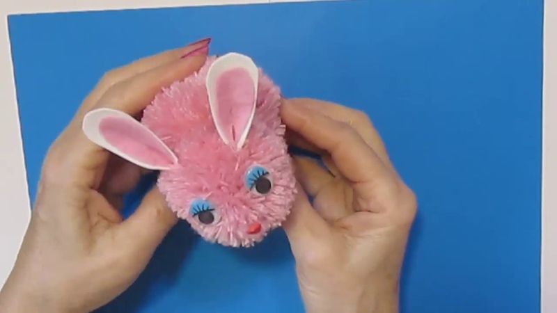 Как сделать зайца из ниток: Как сделать зайчика из шерстяных ниток легко и просто без шитья