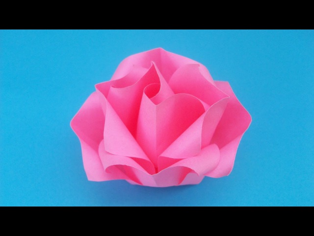 Объемные цветы из бумаги оригами: Цветы из бумаги своими руками: схемы и шаблоны