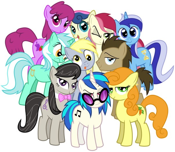 Дружба это чудо персонажи все: Встречайте Отряды — My Little Pony & Equestria Girls