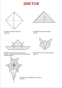 Плоский цветок оригами: Идеи на тему «Оригами. Листочки.» (30)