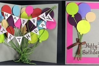 Открытка для мальчика на день рождения своими руками: Детская креативная открытка ручной работы с воздушыми шарами на День Рождения мальчику