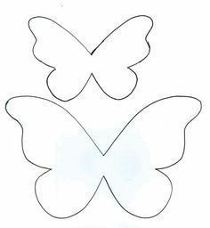 Выкройки бабочки из фетра: Бабочка за 5 минут из фетра и пушистой проволоки