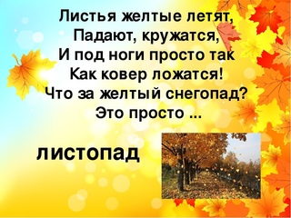 Детские загадки и стихи про осень: Загадки, пословицы, поговорки и стихи про осень