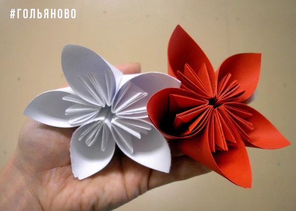 Красивые оригами цветы: Создаем простые цветы из бумаги. Уроки оригами