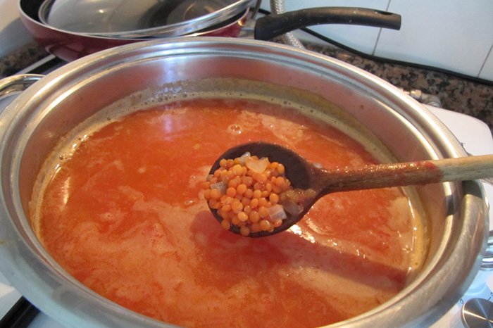 чечевичный суп для детей 