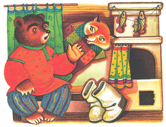 Слушать сказку лиса и медведь: Аудио сказка Лиса и медведь. Слушать онлайн или скачать