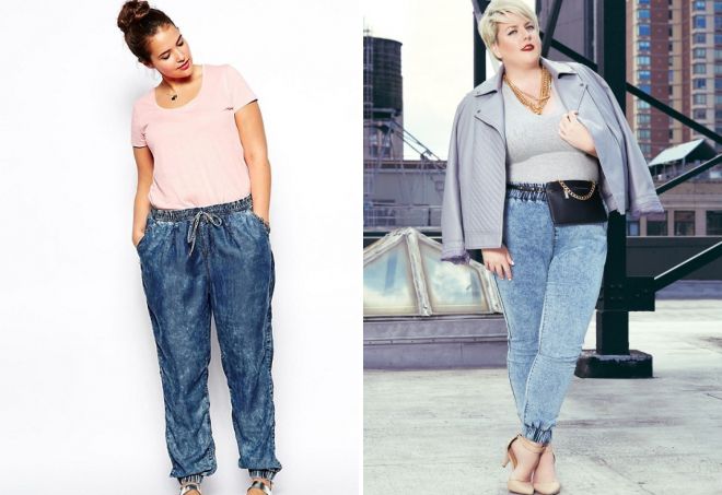 джинсы для полных женщин 2017