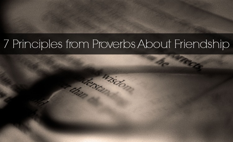 Proverbs about friendship