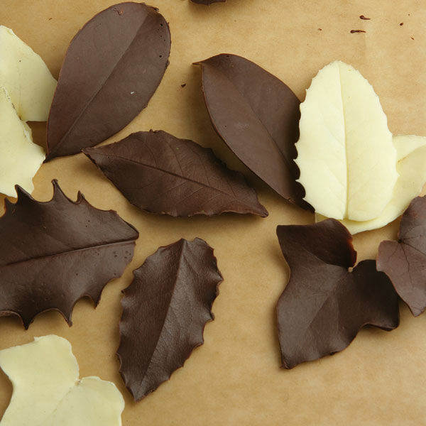 Как из шоколада сделать листочки из: Ой! А такой страницы на сайте уже или ещё нет