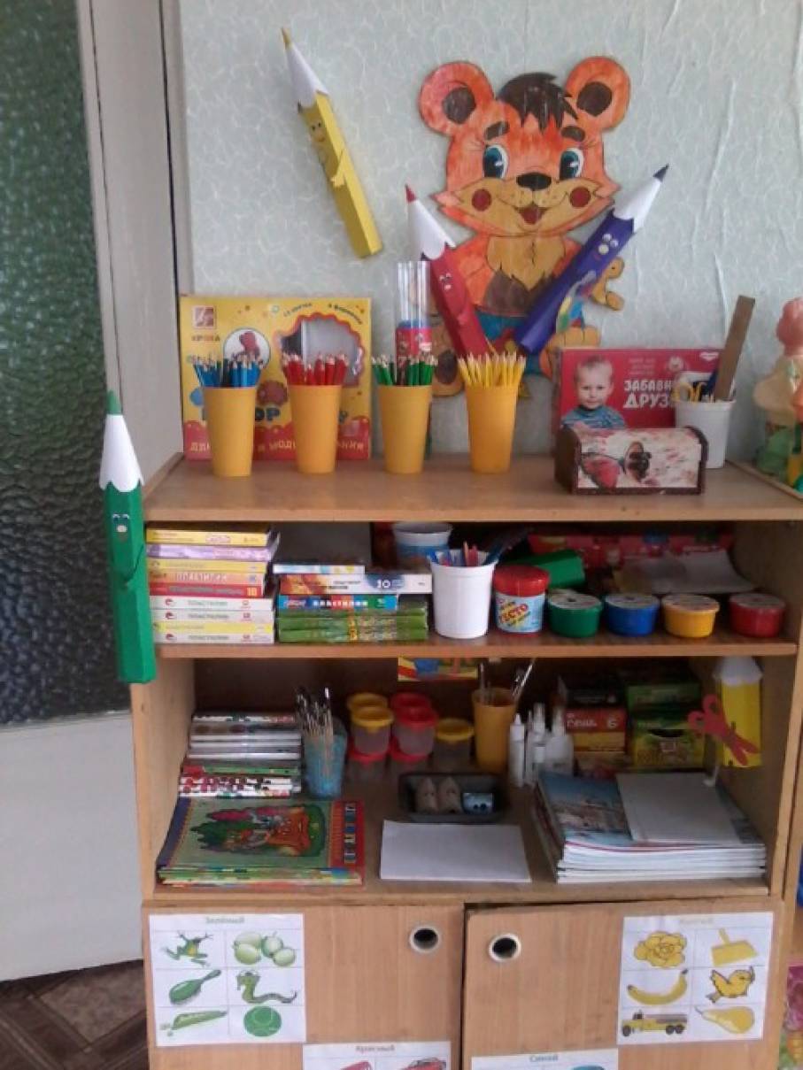 Творческий уголок в детском саду: Консультация для педагогов "Уголок творчества в детском саду"