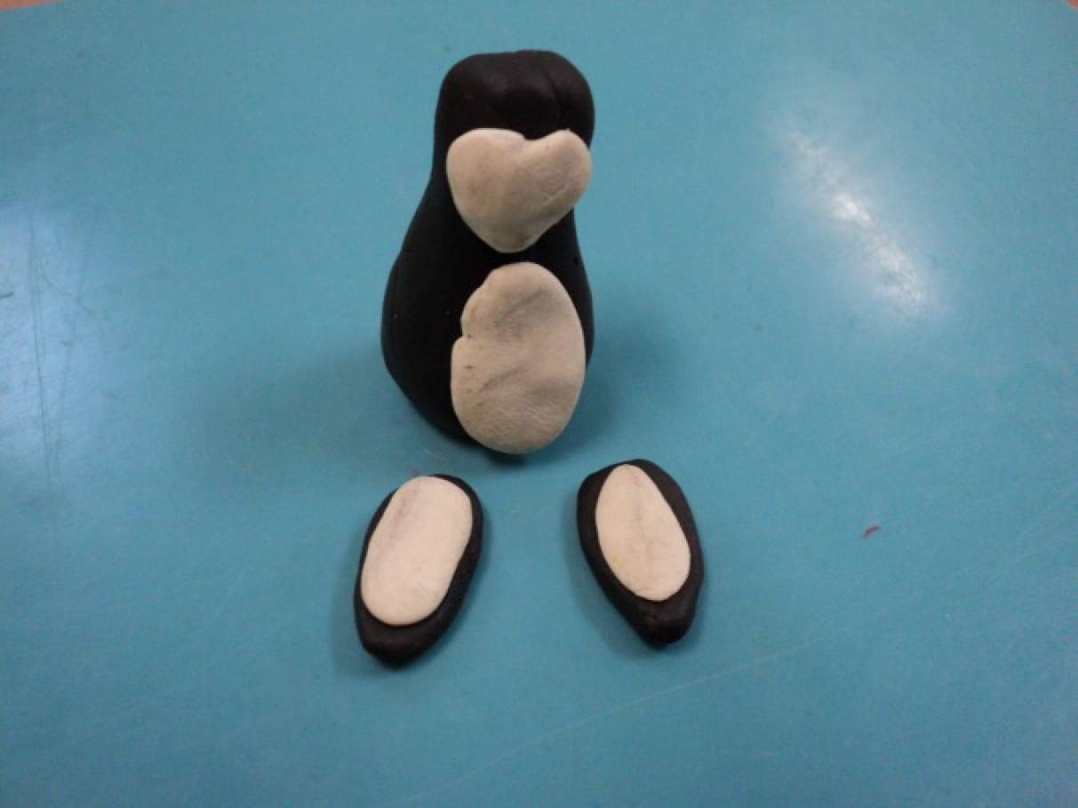 Как слепить пингвина из пластилина поэтапно: Как слепить Пина из пластилина. Мастер-класс с пошаговыми фото.