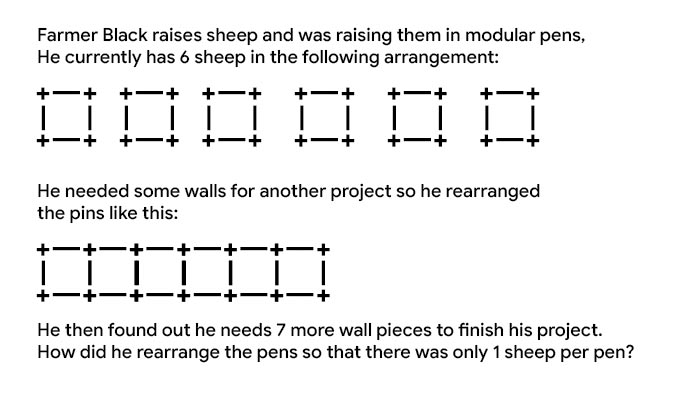 Sheep in a Pen question