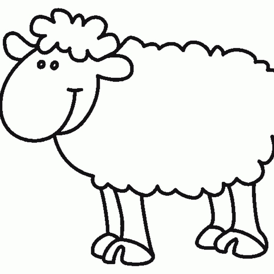 Рисунок барашка для детей: Овечка рисунок для детей цветными карандашами и красками.