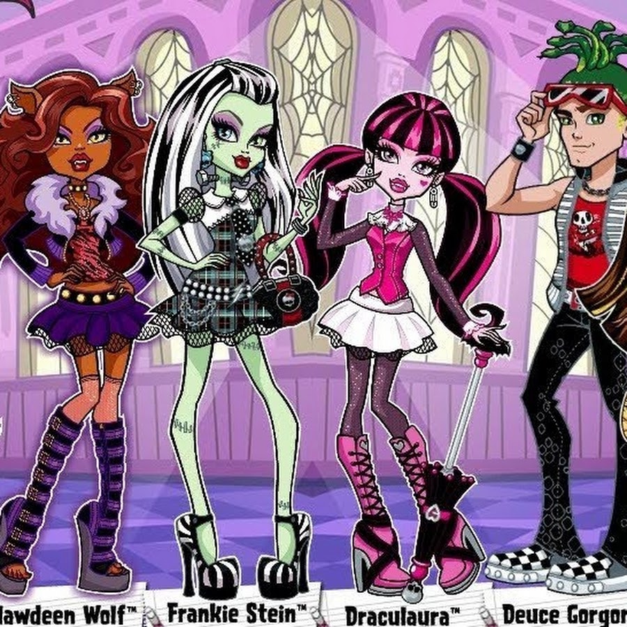 Имена кукол монстр хай: полный каталог всех необычных персонажей (90 фото)
