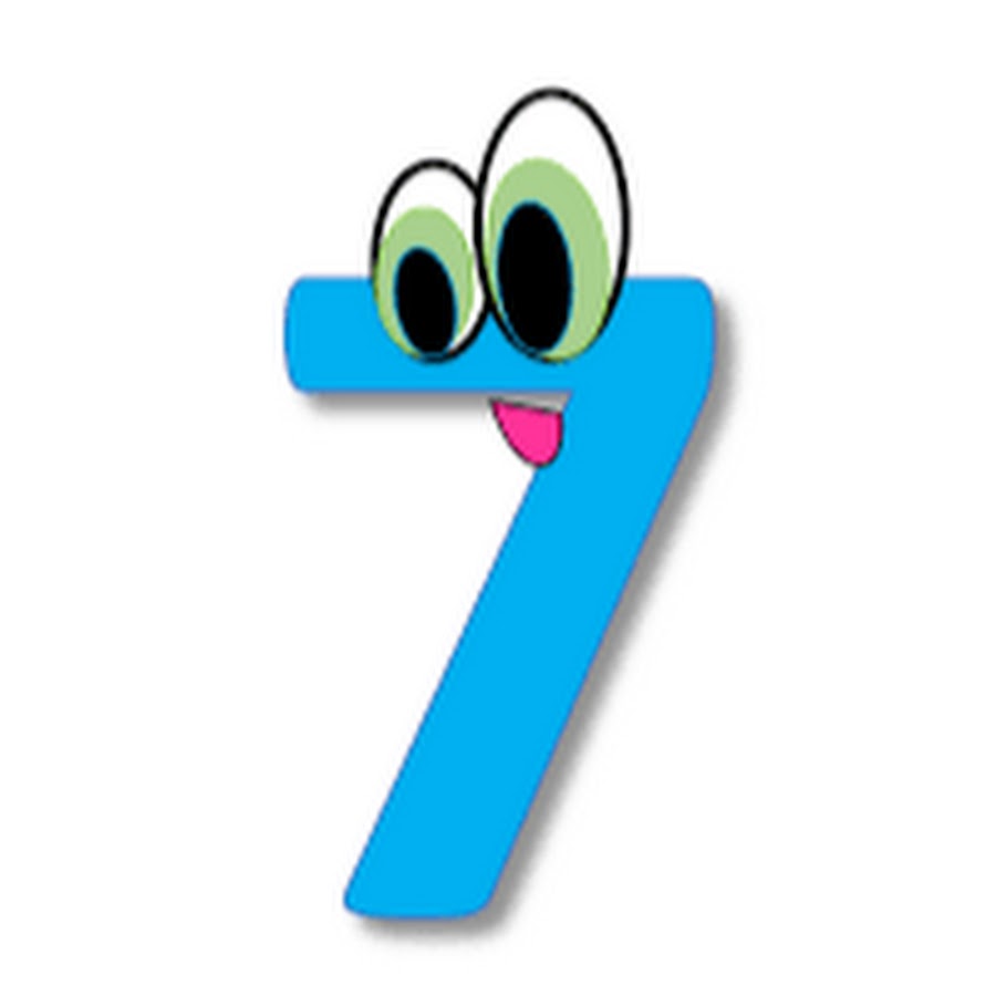 Рисунок цифры 7: Раскраска цифра 7 для детей распечатать бесплатно
