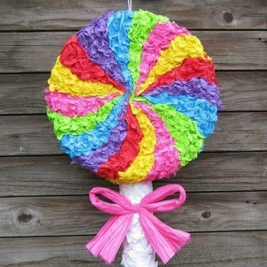 Пиньята круглая своими руками: Круглая пиньята своими руками